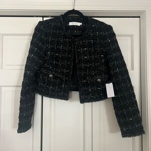 ASTR Milena Boxy Tweed Jacket